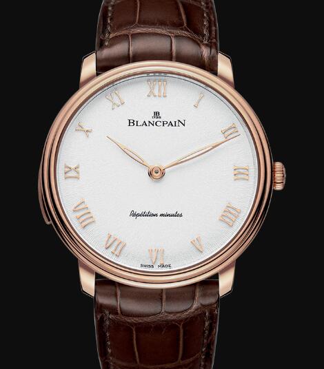 Blancpain Métiers d'Art Watches for sale Blancpain Répétition Minutes Replica Watch Cheap Price 6632 3642 55A